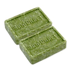 SAMCRAFT 弱酸洗髮皂 綠色, 120克, 2個