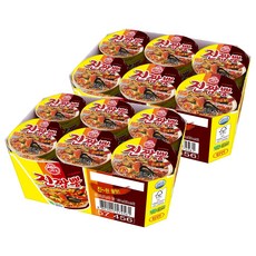 OTOKI 不倒翁 迷你杯裝金螃蟹海鮮風味炒碼湯麵, 12入