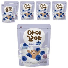 아이꼬야 요거트큐브, 6개, 17g, 블루베리
