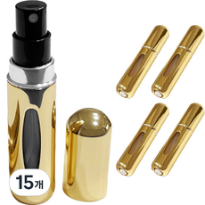 알퍼퓸 서브너 공병 스프레이 5ml, 글로시골드, 15개