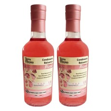 Terra del Tuono 雷霆之地 巴薩米克粉紅醋 250ml 義大利原裝進口 沙拉料理最佳選擇, 2瓶