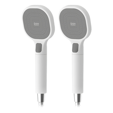 아메리칸스탠다드 스마트 핸드 스프레이 샤워헤드 FJ3821, 2개, 화이트