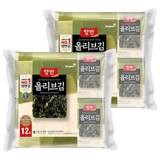 양반 올리브 김, 4.5g, 24개