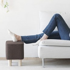 룸앤홈 브릭풋스툴, 브라운