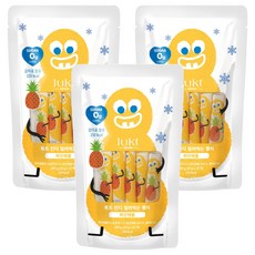 LUKT 킨디 얼려먹는 젤리 10p, 200g, 3개, 파인애플