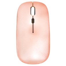 DODOWU 嘟嘟屋 無線靜音滑鼠, K-1, 玫瑰金, 1個