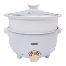 Amigo 多功能美食鍋 WK-2088 1.5公升鍋 1公升蒸籠 110V