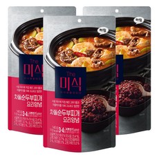 더미식 차돌순두부찌개 양념, 140g, 3개