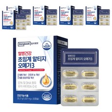 Dongkook 東國製藥 超臨界rTG Omega-3魚油膠囊, 30顆, 6個