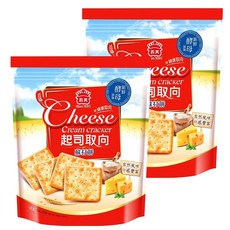 義美 起司取向蘇打餅乾, 300g, 2袋