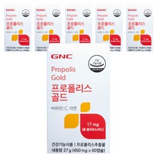 GNC 프로폴리스 골드, 60정, 6개