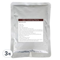 쿠킹스토리 미니 모카빈 다크 초콜릿, 300g, 3개
