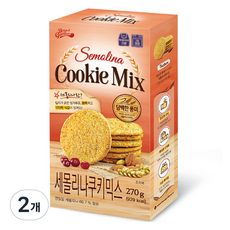 Bread Garden 飽足感杜蘭小麥全麥餅乾預拌粉, 270g, 2個