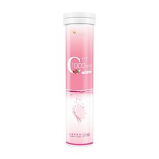 Bee Zin 康萃 維生素C1000膠原發泡錠, 20錠, 4g, 1瓶