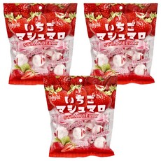 Chiao-E 巧益 草莓夾心棉花糖, 75g, 3袋