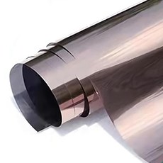 單向透視遮光無膠玻璃貼/靜電玻璃隔熱膜 90X200CM 防曬 適用於浴室/廚房/大門玻璃, 鑽石茶, 1個