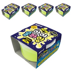 아모스 아이슬라임, 야광옐로우, 300g, 6개