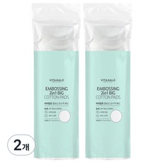 VITAHALO DIY 柔軟化妝棉(擦拭化妝水用 大尺寸), 2個, 350入