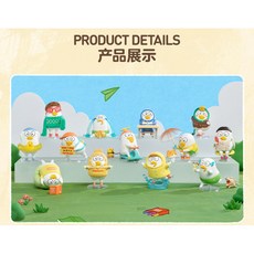 팝마트 Duckyo 네버 스로우즈업 시리즈 피규어 랜덤발송, 1개