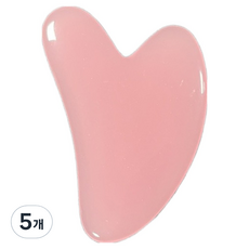 BM Design 舒適刮痧按摩器, 5個, 粉色愛心