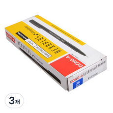 DONG-A HEXA FINE LINER 水性筆 0.5mm 12入, 藍色, 3個