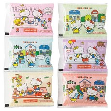PICNIC&HOME by ASAHIKOYO Hello Kitty 保冷劑六連包 尺寸約10x45CM 每包50g, 1組