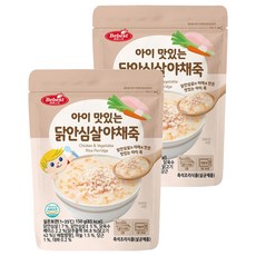 베베스트 아이 맛있는 닭안심살 야채죽, 닭고기, 2개, 150g