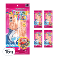 蟹味鱈魚絲, 15包, 80g