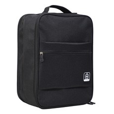 旅行鞋袋, 黑色, 23 x 14 x 31cm