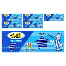 地球化學 超級色鉛筆 單色 藍色 12p, 6個, 1色