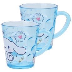 LiLFANT 三麗鷗透明圓點漱口杯 CM8575, 大耳狗, 2個