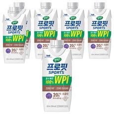 셀렉스 프로핏 스포츠 초콜릿, 330ml, 6개
