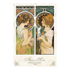 EPOCH 慕夏 報春花和羽毛 極小片拼圖 Set 1053片, 1組