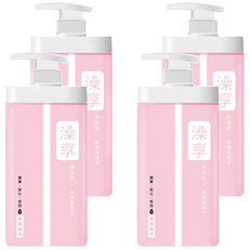 澡享 沐浴乳 玫瑰風信子, 溫和不刺激, 清爽不黏膩, 1kg, 4瓶