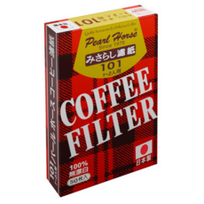 Pearl Horse 寶馬 咖啡濾紙 JA-P-009-101 1~2人, 50個裝, 1套