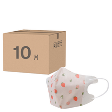Only One Mask 一心一罩 幼幼醫療口罩, 莓好時光 粉色, 10片, 1包