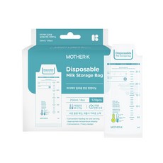 마더케이 일회용 변온 젖병비닐팩 250ml, 120개입, 1개