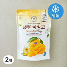 웰팜 남독마이 망고 (냉동), 2개, 500g