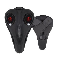 VIVaro 自行車凝膠坐墊套, 黑色, 1個