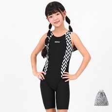 AQUATICA 女童5分連身泳衣 AQAJN103+游泳袋組