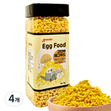 그로비타 고단백 에그푸드 간식, 170g, 4개
