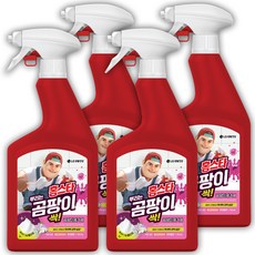 홈스타 뿌리는 곰팡이 싹 후로랄향 세정제, 750ml, 4개