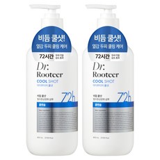 DrRooteer 去屑酷涼緩解掉髮症狀洗髮精 涼感薄荷, 800ml, 2個