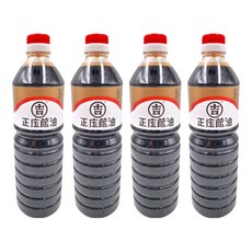 吉 特製正庄蔭油 古法釀造 非基改黃豆 甘醇濃郁 多用途調味, 1L, 4瓶