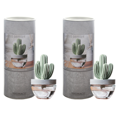 아로마코 선인장 디퓨저, 화이트플라워, 100ml, 2개