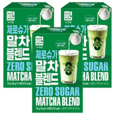 녹차원 제로슈가 말차블렌드, 10g, 7개입, 3개