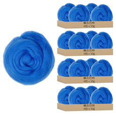 羊毛氈補充包 - 天藍色, 4件