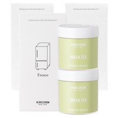 W.DRESSROOM 多麗絲 冰箱除臭劑 綠茶 正裝, 6個, 120g