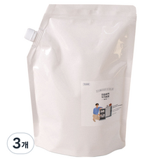 샤인메이커스 안심세척 식기세척기 세제 액체형 리필, 2L, 3개