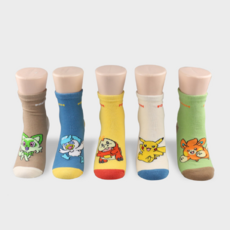 寶可夢兒童中筒襪5雙組 PK-25